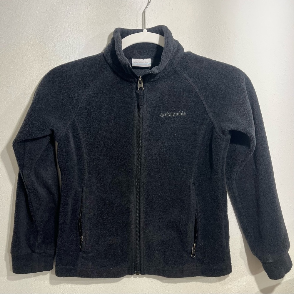 Columbia Fleece Jacket, Black (S)